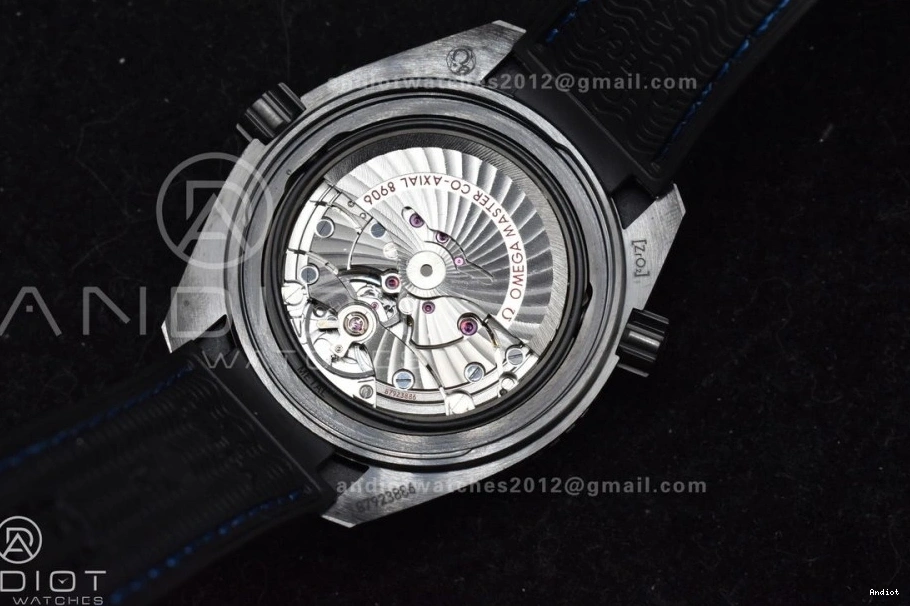 Edition Black Ceramic Strap Planet Best Ocean Black 1:1 Blue Clone VSF Nylon 45.5mm A8906 Deep Real Super on 1217